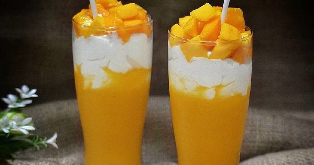 Cara Membuat Jus Mangga Kekinian Mango thai Mudah dan Murah
